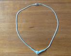 Zilveren ketting code 925 retro, Ophalen, Met hanger, Zo goed als nieuw, Zilver