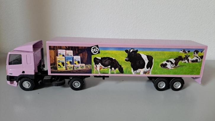 Liontoys Daf 85 CF Eko Dinkelland, Hobby en Vrije tijd, Modelauto's | 1:50, Zo goed als nieuw, Bus of Vrachtwagen, Lion Toys, Ophalen of Verzenden