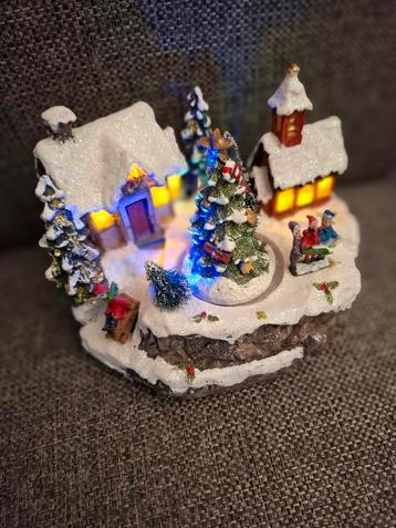 Kerst tafereeltje  beschikbaar voor biedingen