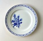 Badonviller ontbijtbordje blauwe bloemen en rand 1923, Antiek en Kunst, Antiek | Servies los, Ophalen of Verzenden