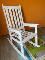 Witte schommelstoel - Holland Meubelen, Zo goed als nieuw, Ophalen, Stoel(en)