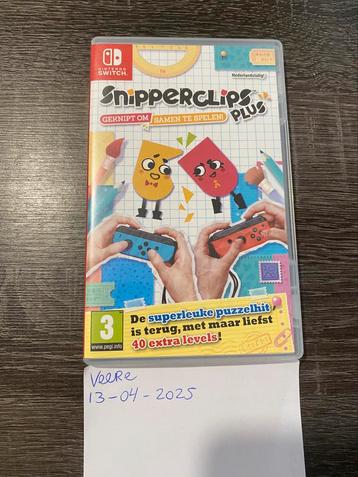 Snipperclips Plus Snipper Clips Nintendo Switch beschikbaar voor biedingen
