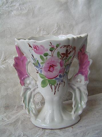 handbeschilderd stolpvaasje bruidsvaasje nr PP 201 beschikbaar voor biedingen