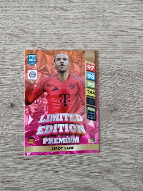 Leroy Sane Fifa365 Fifa 365 Limited Edition premium, Hobby en Vrije tijd, Verzamelkaartspellen | Overige, Gebruikt, Losse kaart