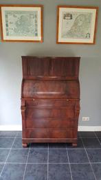 Mahoniehouten Bureau of Secretaire, Antiek en Kunst, Ophalen