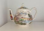 Theepot brocante bruin meerkleurig Engels Sadler CountryLife, Overige typen, Keramiek, Overige stijlen, Zo goed als nieuw