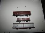 3 goederenwagens CSD Roco in vvp, Gebruikt, Gelijkstroom, Wagon, Ophalen of Verzenden