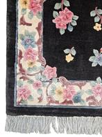 Handgeknoopt Oriental zijde tapijt floral China 92x156cm, 50 tot 100 cm, 150 tot 200 cm, Rechthoekig, Ophalen of Verzenden
