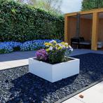 Stalen Plantenbak 90x90x40cm wit !!!OUTLET!!!, Tuin, Vierkant, Nieuw, Ophalen of Verzenden