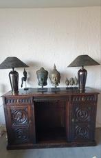 Vitage bewerkte kast, Ophalen of Verzenden, Zo goed als nieuw, 50 tot 75 cm