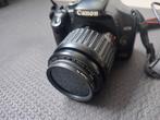 Canon EOS 450D compleet met lens en oplaader, Audio, Tv en Foto, Fotocamera's Digitaal, Ophalen of Verzenden, Zo goed als nieuw