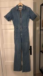 Mango Spijkerpak korte mouw maat M (valt klein), Maat 38/40 (M), Mango, Blauw, Ophalen of Verzenden