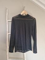 Blauwe transparante top, Blauw, Maat 42/44 (L), Ophalen of Verzenden, Zo goed als nieuw