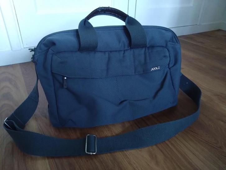 Joolz Luiertas grijs / blauw + verschoonmatje, Kinderen en Baby's, Luiertassen, Gebruikt, Schoudertas, Ophalen of Verzenden