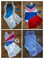 Diverse turnpakjes met turnbroekjes mt 134 nu 12,50 per set, Sport en Fitness, Turnen, Kindermaat 122 t/m 140, Ophalen of Verzenden