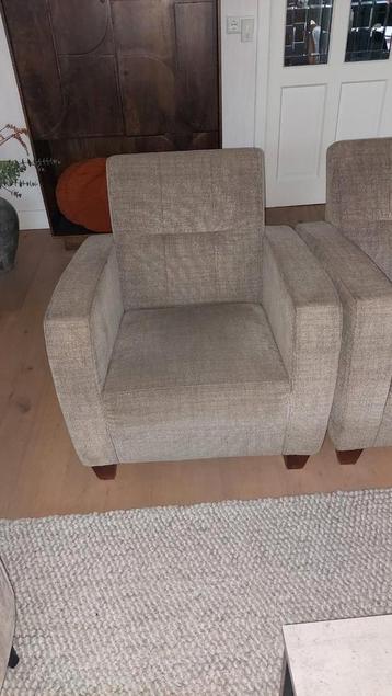 Grijze Fauteuils - Set van 2 beschikbaar voor biedingen