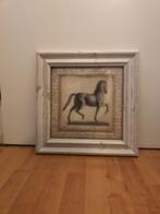 Schilderijen paarden, Huis en Inrichting, Minder dan 50 cm, Minder dan 50 cm, Schilderij, Zo goed als nieuw