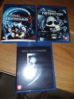 FINAL DESTINATION - DEEL  3-4-5  !!!!!!!!!!!!!, Ophalen of Verzenden, Zo goed als nieuw, Horror