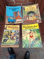 Kuifje en Tarzan Stripboeken - Diverse Uitgaven, Meerdere stripboeken, Ophalen of Verzenden, Gelezen, Hergé, Edgar Rice Burroughs