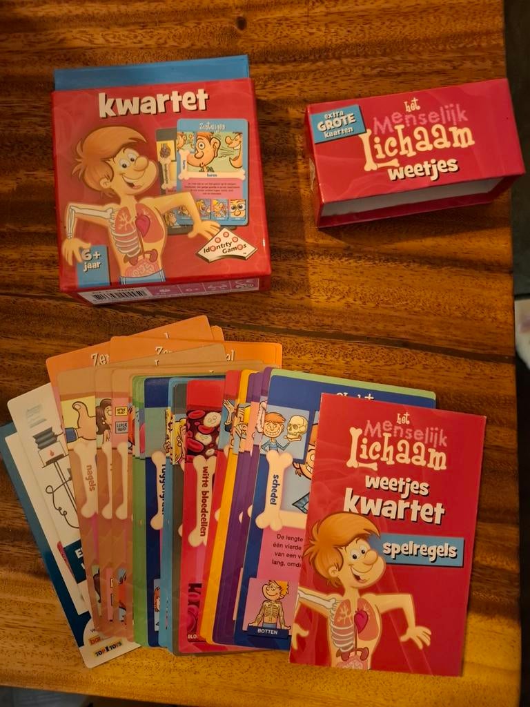 Kwartet, Verzamelen, Speelkaarten, Jokers en Kwartetten, Ophalen of Verzenden, Zo goed als nieuw, Kwartet(ten)