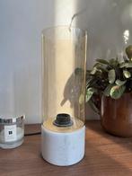 Table Lamp Marble / Glass, Ophalen, Zo goed als nieuw, Minder dan 50 cm
