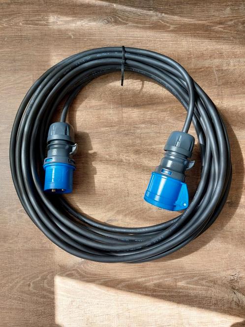 15 meter TSE Neopreen H07RN-F 3x1,5mm2 CEE Verlengkabel, Caravans en Kamperen, Caravan accessoires, Nieuw, Ophalen of Verzenden