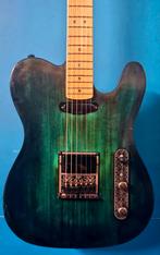 Telecaster Greeny, Muziek en Instrumenten, Ophalen of Verzenden, Zo goed als nieuw, Western- of Steelstringgitaar, Met (piezo-)element