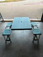 Inklabare picknick tafel tot kist stevig en licht gewicht, Tuin en Terras, Picknicktafels, Ophalen of Verzenden, Zo goed als nieuw