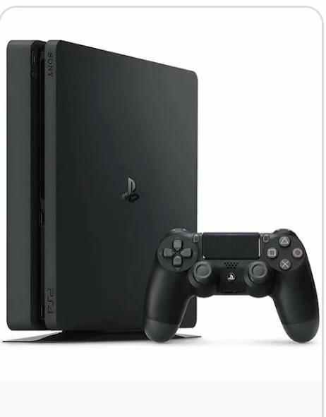 PS4 Slim 500GB - Compleet met kabels!, Spelcomputers en Games, Spelcomputers | Sony PlayStation 4, Gebruikt, Slim, 500 GB, Zonder controller