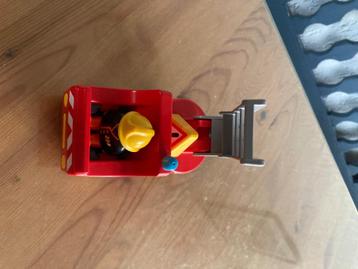 Playmobil 1,2,3 brandweerauto beschikbaar voor biedingen