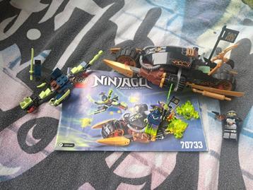 Lego Ninjago Blaster Motor 70733 - Complete Set! beschikbaar voor biedingen