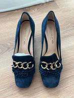 Evaluna Blauwe Hakken - Maat 37.5 - Zo goed als nieuw, Ophalen of Verzenden, Zo goed als nieuw, Blauw, Pumps