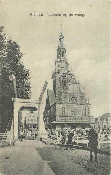 (300-318-033) Alkmaar Gezicht op de Waag beschikbaar voor biedingen