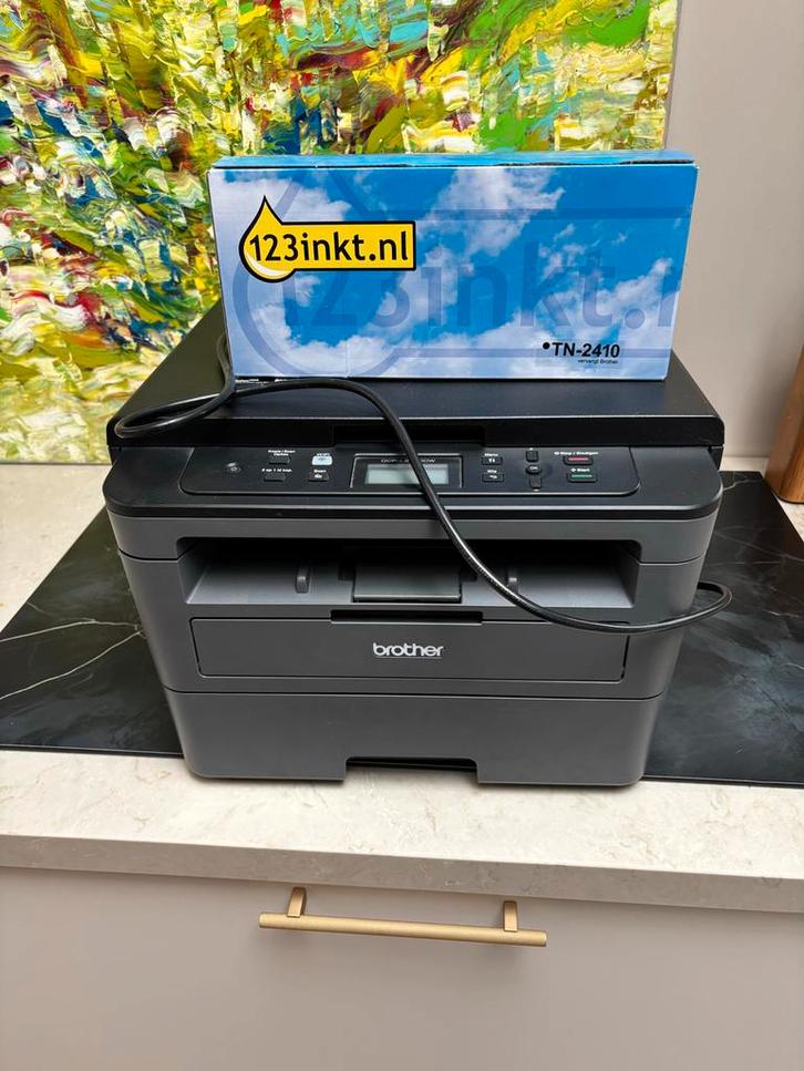 Brother DCP-L2530DW Laserprinter + Nieuwe Toner, Computers en Software, Printers, Gebruikt, All-in-one, Laserprinter, Kopieren