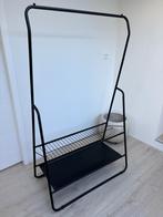 Kledingrek zwart metaal - stevig, Kleding | Dames, Kledingrekken, Ophalen, Zo goed als nieuw