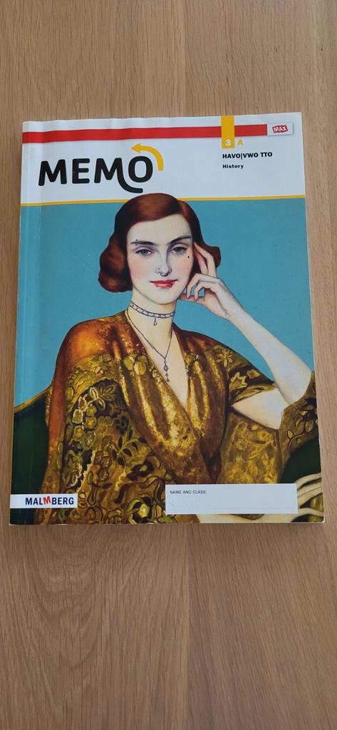 Memo Geschiedenis 3 HAVO/VWO TTO, Boeken, Schoolboeken, Gelezen, Geschiedenis, HAVO, Ophalen of Verzenden