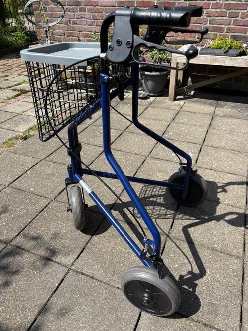 Thuasne RollatorTrio - Lichtgewicht voor binnen met 3 wielen, Diversen, Rollators, Zo goed als nieuw, Lichtgewicht, Opvouwbaar