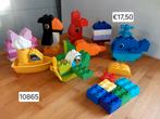Duplo dieren blokken set  Eventueel met grondplaat € 🦋, Ophalen of Verzenden, Zo goed als nieuw, Losse stenen, Duplo
