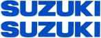 Suzuki sticker set #12, Motoren, Accessoires | Stickers, Verzenden