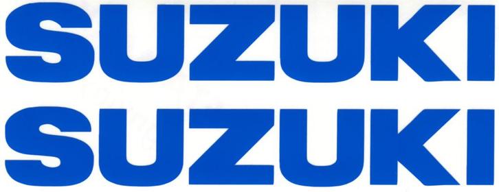 Suzuki sticker set #12, Motoren, Accessoires | Stickers, Verzenden
