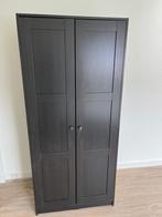 Kledingkast - Donkerbruin, Ophalen, Gebruikt, 50 tot 100 cm, 150 tot 200 cm