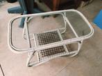 Rotan salontafel, Ophalen, 50 tot 100 cm, 50 tot 100 cm, Glas