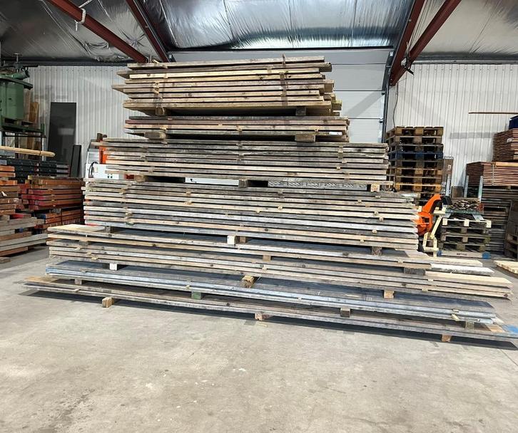 Steigerhout/steiger hout/steigerplanken 200/300/400/500CM, Doe-het-zelf en Verbouw, Overige Doe-het-zelf en Verbouw, Gebruikt