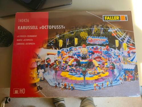 Faller H0 Carrousel Octopussy, Hobby en Vrije tijd, Modeltreinen | H0, Nieuw, Brug, Tunnel of Gebouw, Gelijkstroom of Wisselstroom