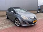 Opel Corsa 1.4 16V 5D 2011 Grijs *OPC line*Pano*, Auto's, Voorwielaandrijving, Euro 5, 4 cilinders, 100 pk
