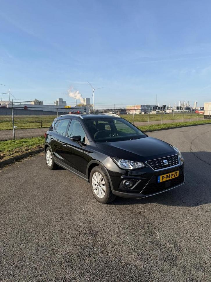 Seat Arona 1.0 TSI 115pk Dsg-7 2020 Zwart automaat, Auto's, Seat, Particulier, Arona, ABS, Airbags, Airconditioning, Android Auto