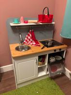 Leuke houten speelkeuken met accessoires - Alblasserdam, Ophalen, Zo goed als nieuw, Hout, Speelkeuken