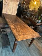 Teakhouten tafel / presentatie tafel, Huis en Inrichting, Tafels | Eettafels, Gebruikt, 100 tot 150 cm, Teakhout, Ophalen of Verzenden