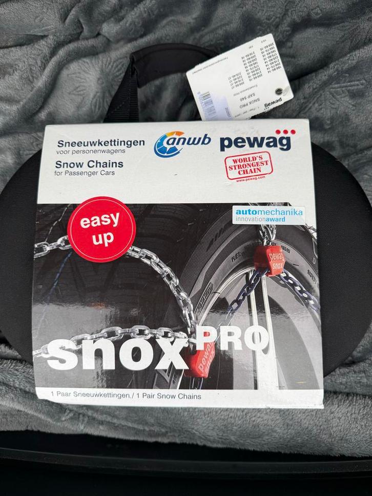 Pewag Snox 540 Sneeuwkettingen - Eenvoudig te Monteren!, Auto diversen, Sneeuwkettingen, Nieuw, Ophalen of Verzenden