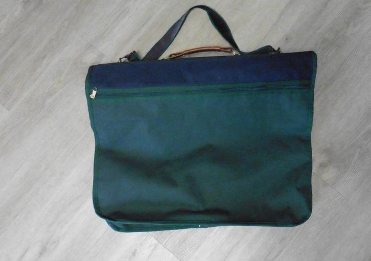 reistas - groen met donkerrood - NIEUW, Sieraden, Tassen en Uiterlijk, Tassen | Reistassen en Weekendtassen, Nieuw, Groen, 40 tot 60 cm